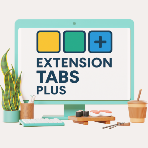 Extension Tabs Plus — UX-апгрейд меню доповнень в Адмінці 
